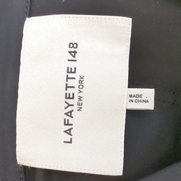 Lafayette 148 New York Womens Black Jacket Size Large Classy Sophisticated NWOT - Picture 4 of 7